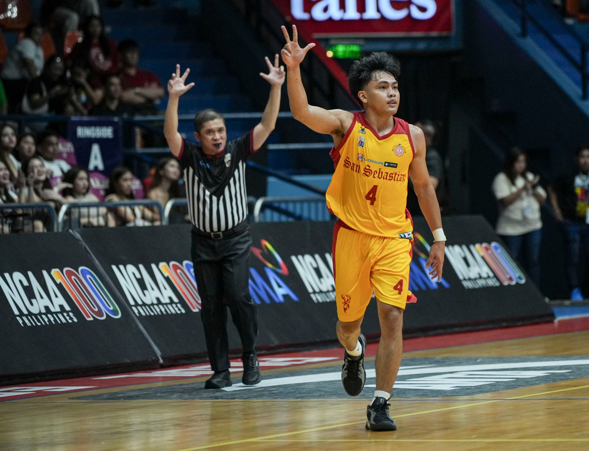 IN STAGS WE TRUST: San Sebastian hangs tough, escapes Lyceum